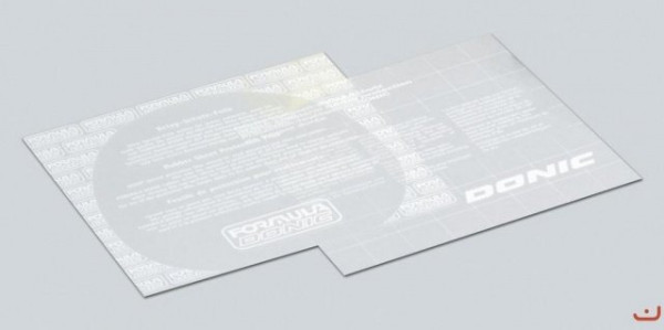 Ochranná fólie Donic (10ks)