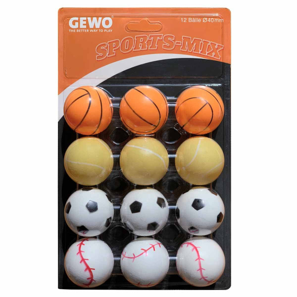 Míčky GEWO Sports-Mix 12ks
